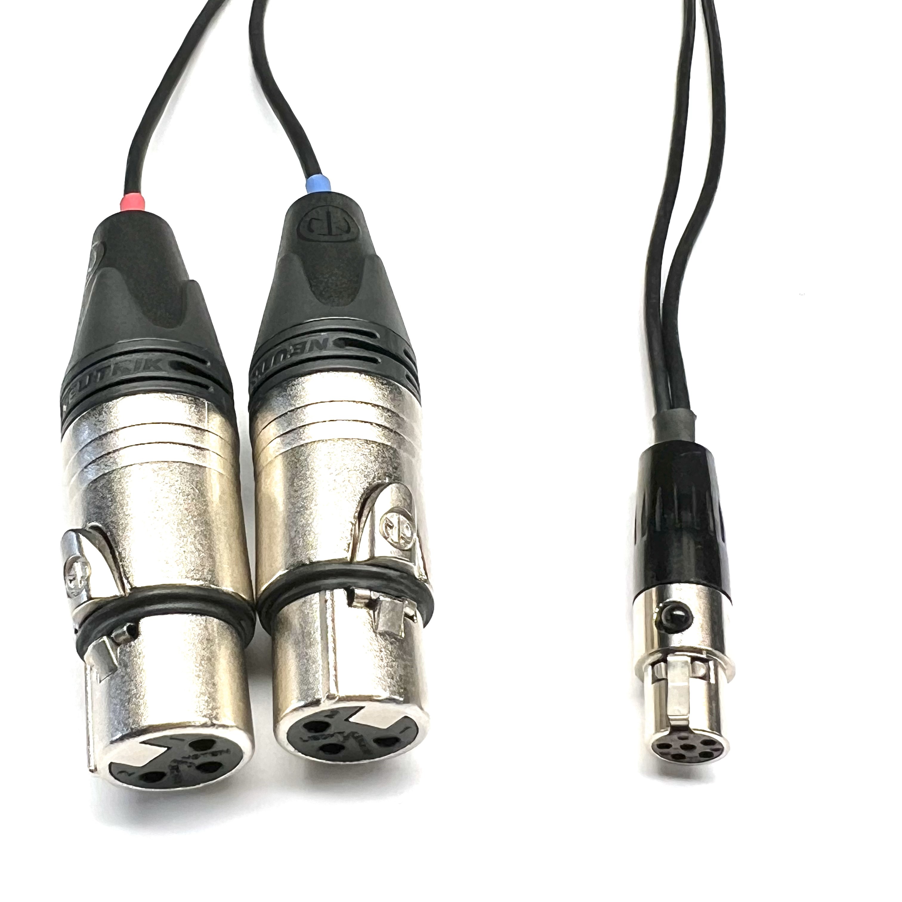 Dual Xlr3f To Ta5f Y Cable Gotham Sound 